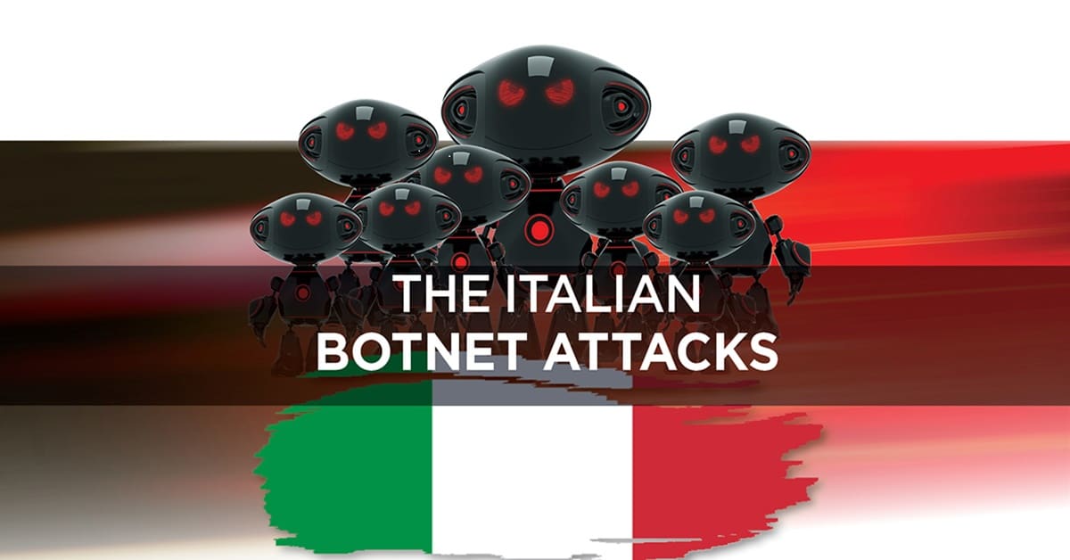 The Italian Botnet Attacks image