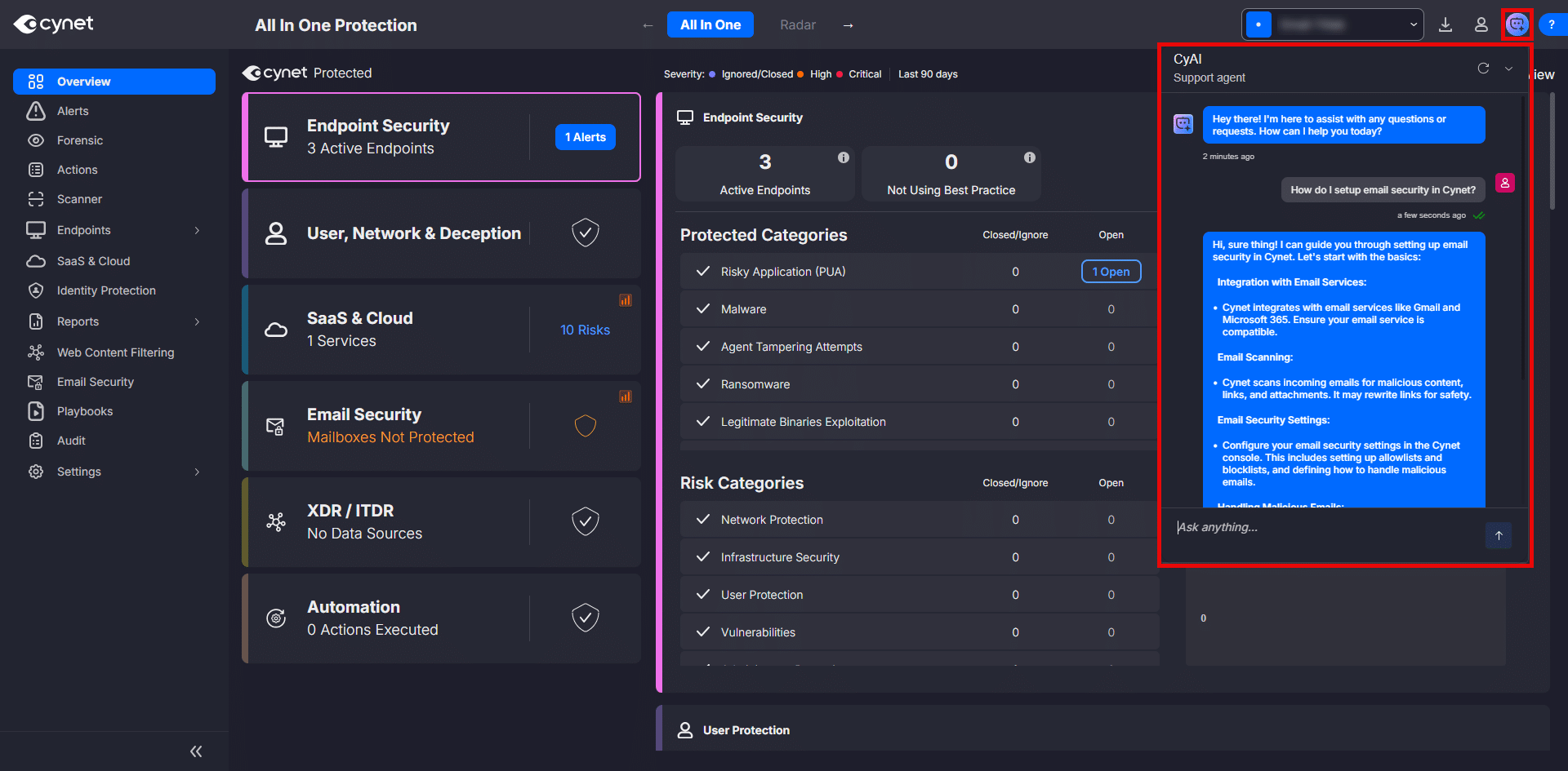Cynet April (v4.32) Release: Eliminating Blind Spots and Scaling ...