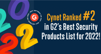 Cynet is #2 in G2's Best Security Products List! image