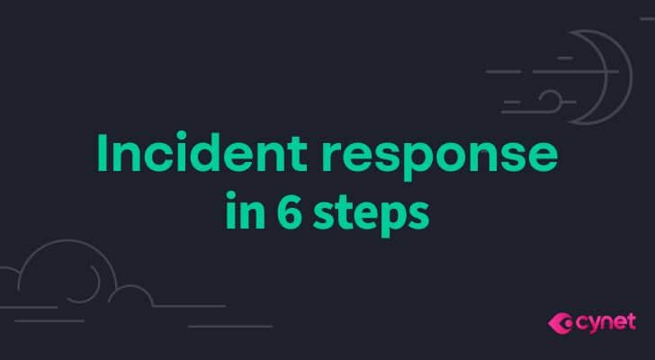 Incident response in 6 steps image
