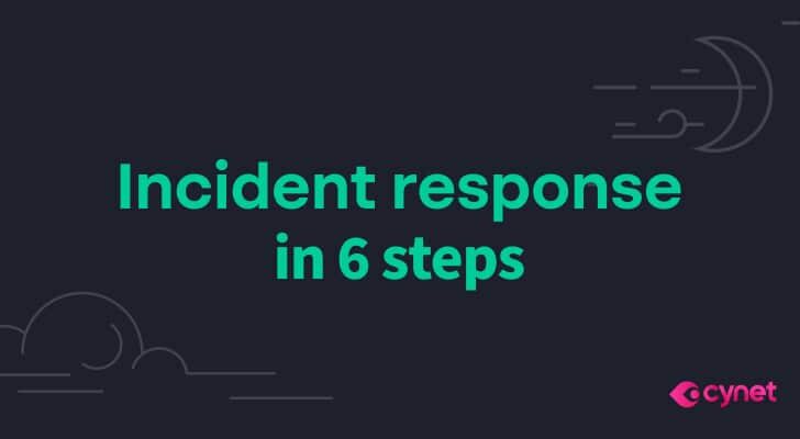 Incident response in 6 steps image