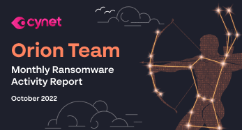 October 2022 Ransomware Activity Report image